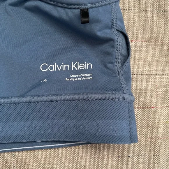 Calvin Klein Blue Bralette size large - Picture 5 of 5